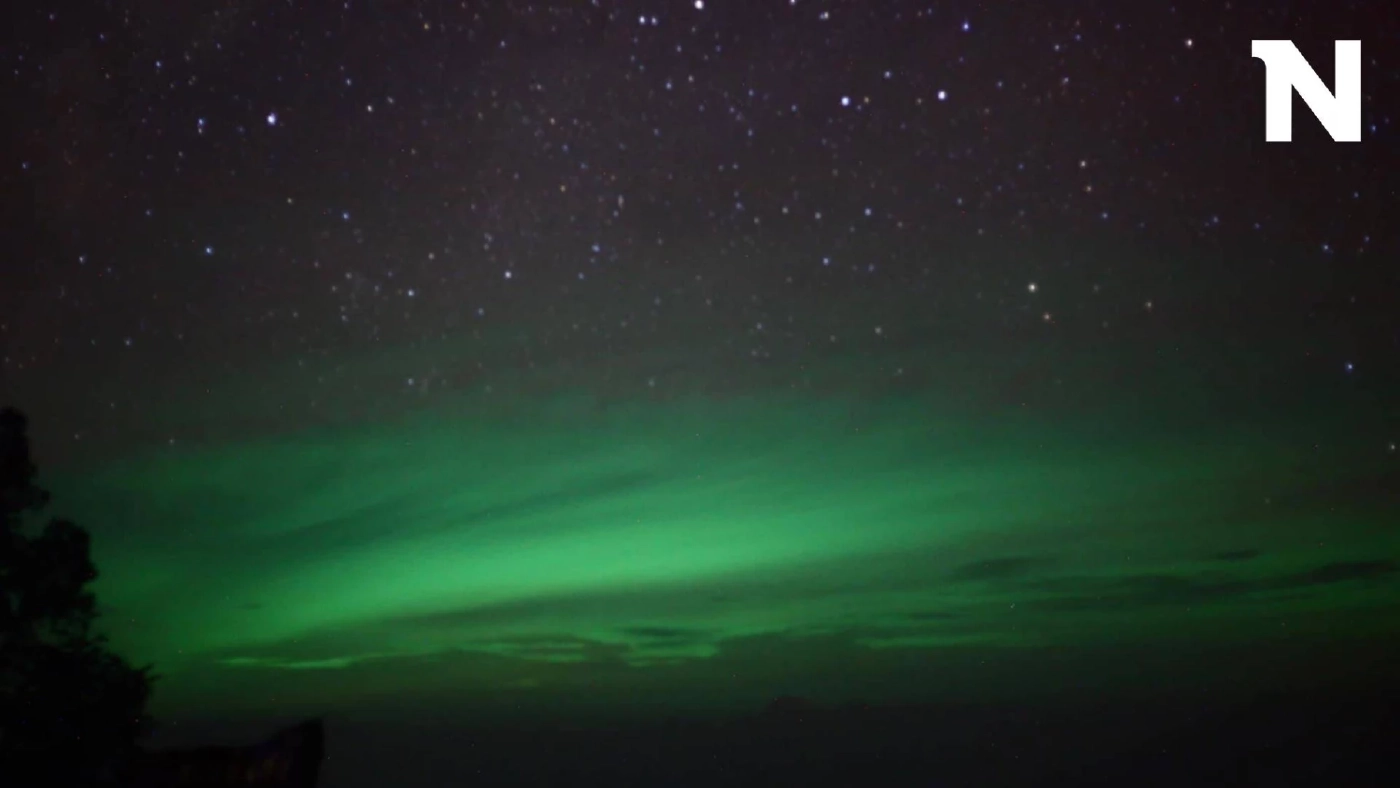 เฉลยแล้ว "แสงสีเขียว" บนท้องฟ้าเขาพะเนินทุ่ง คืออะไร?