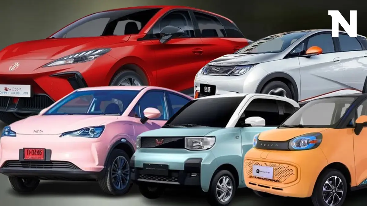 รวม 5 รุ่นรถยนต์ไฟฟ้าราคาหลักแสนในงาน  MOTOR EXPO 2023