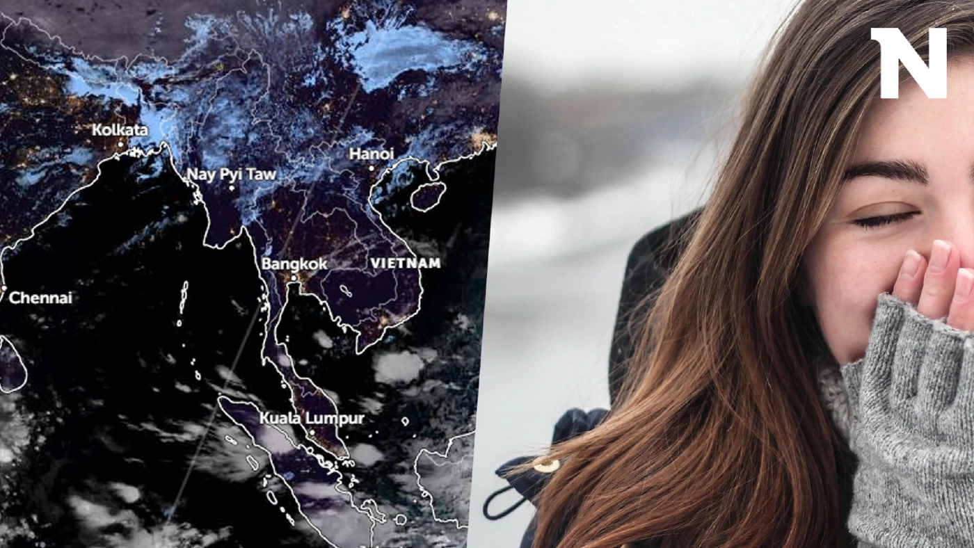 พยากรณ์อากาศ ภาพถ่ายดาวเทียม กรมอุตุฯ รับมือฝนตก อากาศเย็น หมอกในตอนเช้า