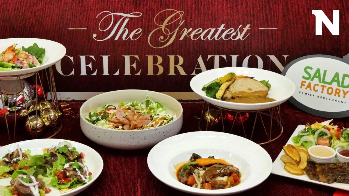 The Greatest Celebration ประสบการณ์ฉลองมื้ออร่อยสุขภาพดีที่ 'สลัดแฟคทอรี่'