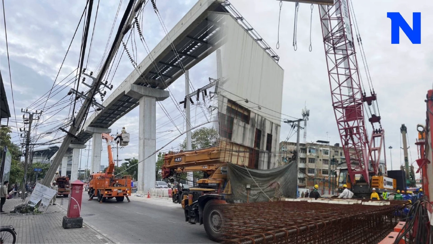 ไม่ใช่มะม่วงก็ร่วงได้ ย้อนอุบัติเหตุโครงการรถไฟฟ้า สีใดเกิดเหตุบ่อยสุด