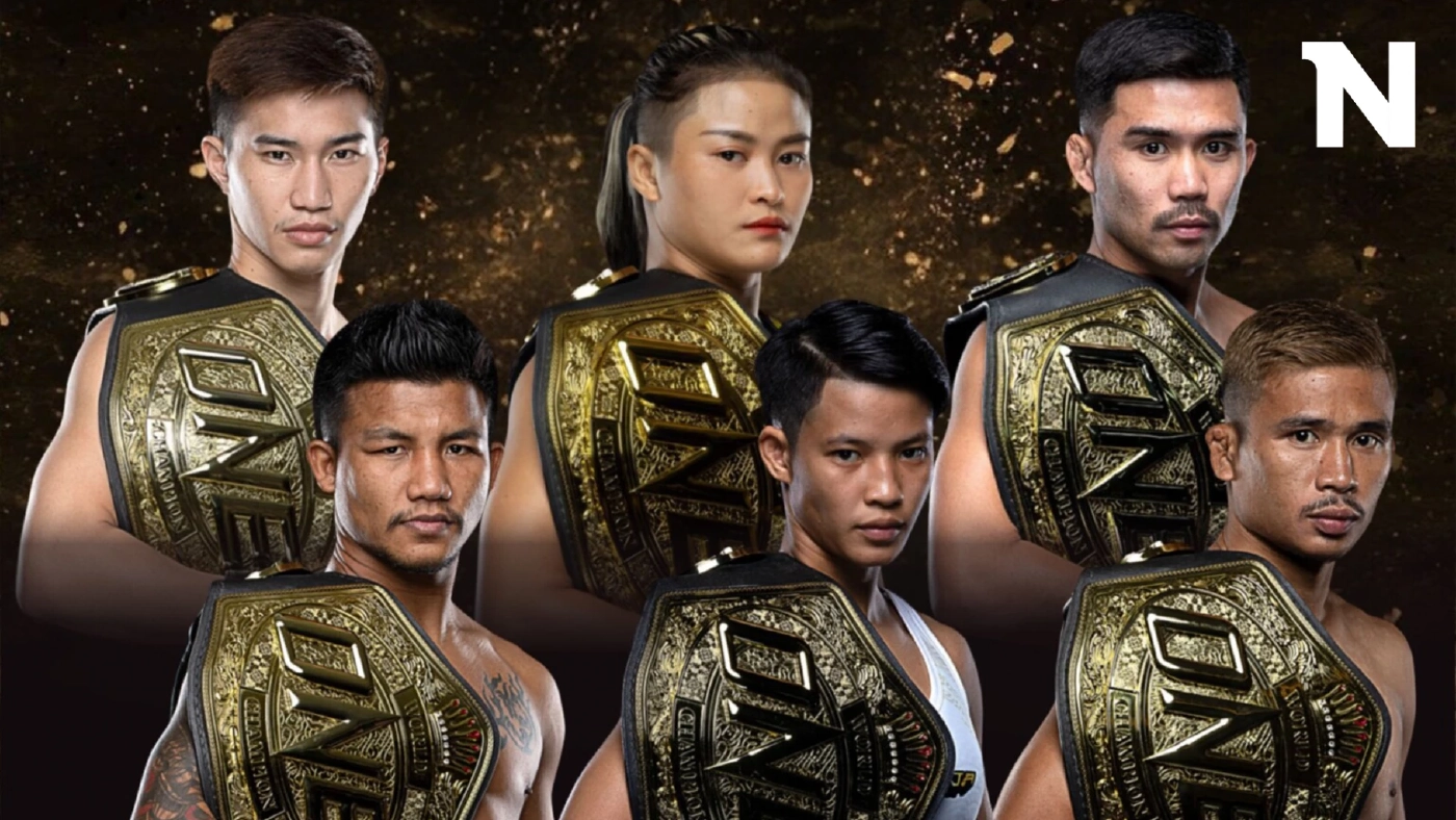 สรุปทำเนียบแชมป์โลก ONE ชาวไทย ครอง 6 เข็มขัดส่งท้ายปี 2566