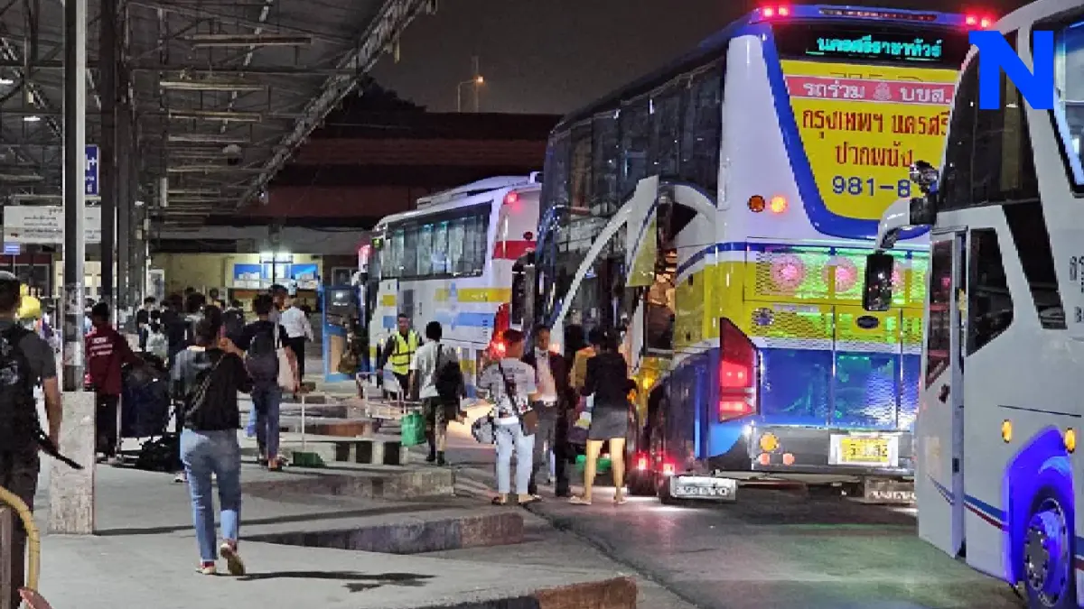 บขส.เพิ่มเที่ยววิ่งรถ 4,000 เที่ยว รองรับคลื่นมหาชนกลับภูธร