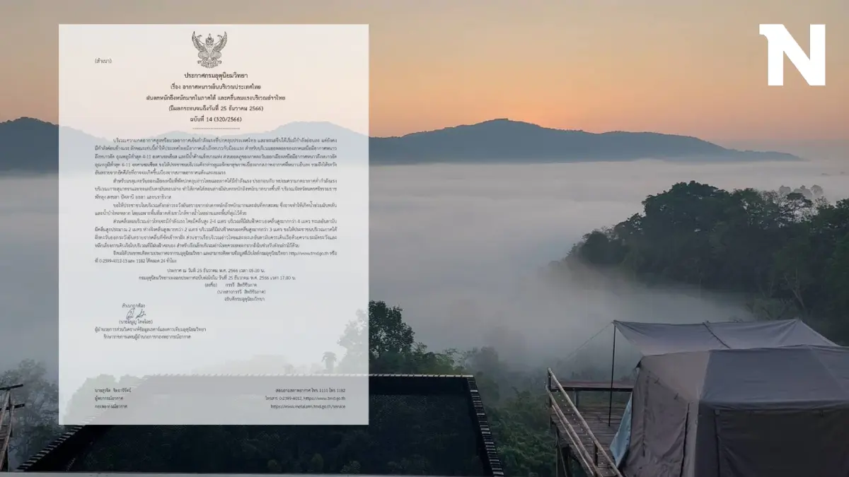 ประกาศจากกรมอุตุฯ พยากรณ์อากาศวันนี้ อากาศหนาวมีลมแรง ฝนตกหนักถึงหนักมาก ประกาศจากกรมอุตุฯ พยากรณ์อากาศวันนี้ อากาศหนาวมีลมแรง ฝนตกหนักถึงหนักมาก