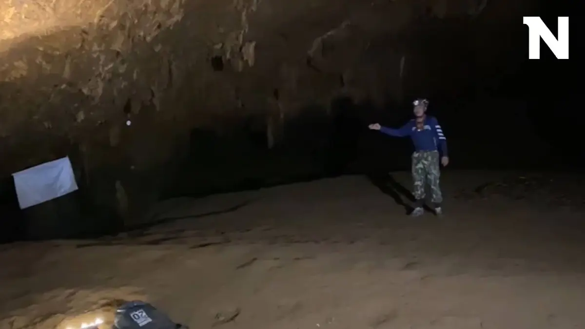 เปิดภาพบรรยากาศ โถง 3 "ถ้ำหลวง" ย้อนเส้นทางช่วยเหลือ 13 หมูป่าติดถ้ำ เปิดภาพบรรยากาศ โถง 3 "ถ้ำหลวง" ย้อนเส้นทางช่วยเหลือ 13 หมูป่าติดถ้ำ