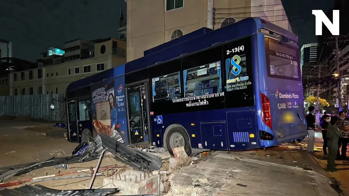 "ไทยสมายล์บัส" แจงเหตุรถเมล์พุ่งชนคนดับ พร้อมเยียวยาผู้ได้รับผลกระทบ "ไทยสมายล์บัส" แจงเหตุรถเมล์พุ่งชนคนดับ พร้อมเยียวยาผู้ได้รับผลกระทบ