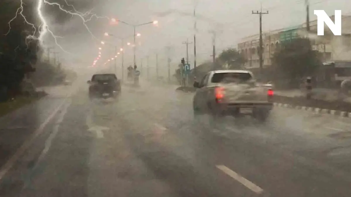 กรมอุตุฯ แจ้ง ภาคใต้เตรียมรับมือฝนฟ้าคะนองร้อยละ 40 ระวังฝนตกหนักบางแห่ง   