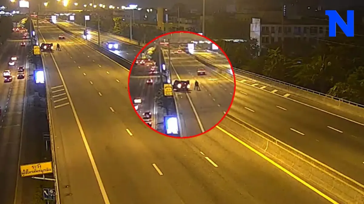 เปิดคลิปวงจรปิด เหตุ ยิงบนทางด่วน  แม่ผู้เสียชีวิต ลั่น "ประหาร" เท่านั้น