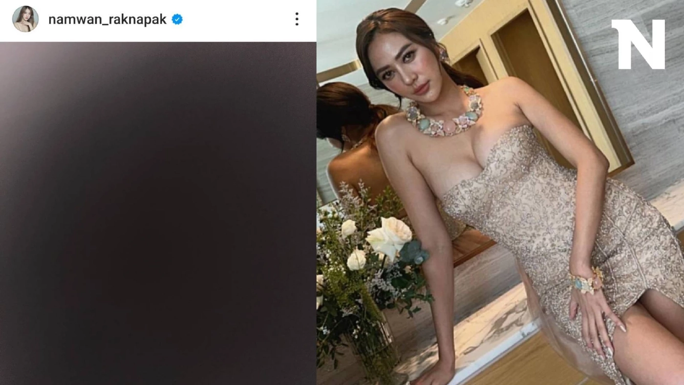 เกิดอะไรขึ้น "น้ำหวาน เดอะเฟซ" โพสต์จอดำ แฟน ๆ แห่เป็นห่วง