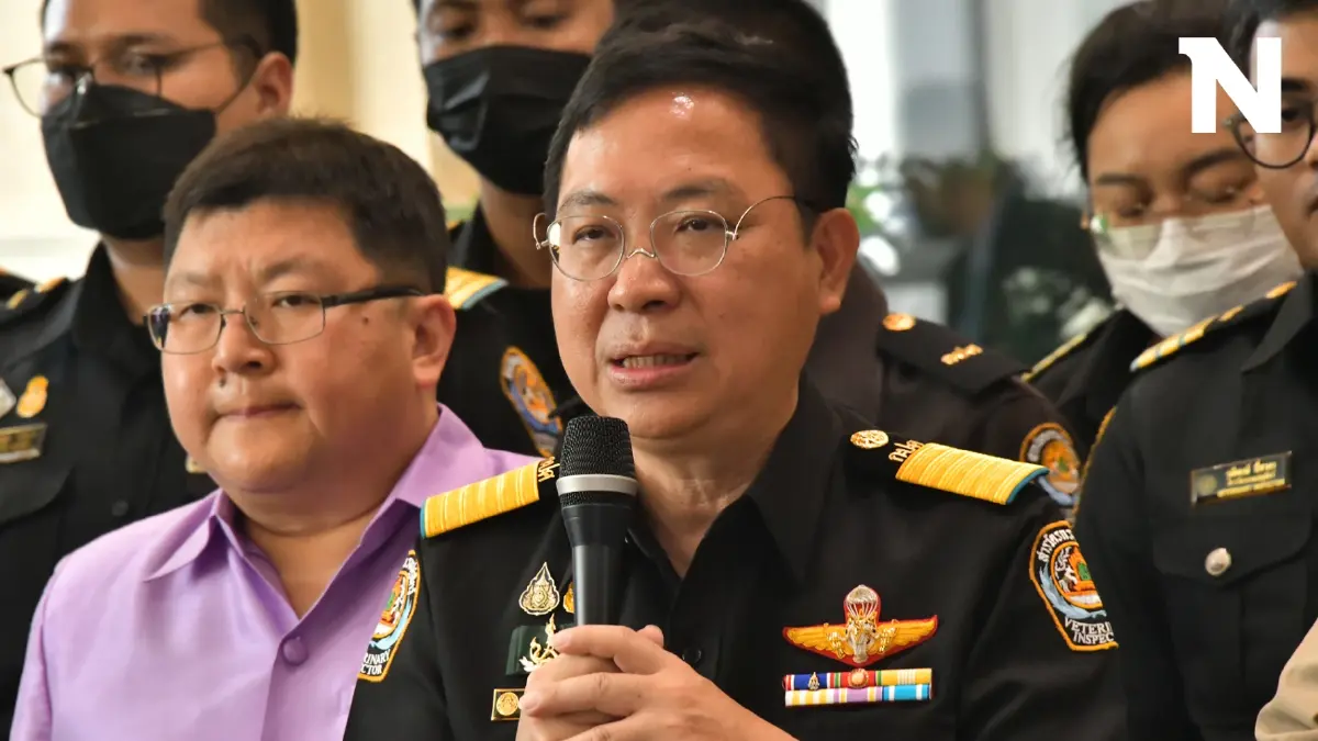"อธิบดีกรมปศุสัตว์" เข้าพบ "พ.ต.อ.ทวี" แจง "คดีหมูเถื่อน" ยันความบริสุทธิ์