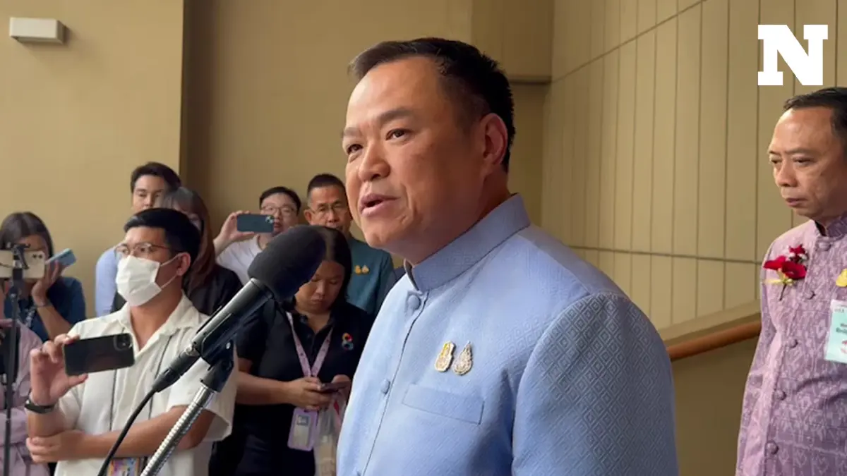 "อนุทิน" ลั่น มหาดไทย ยุคนี้ไม่มีขบวนการ "ตบทรัพย์" ระบุ ไม่ให้ค่าคนพวกนี้