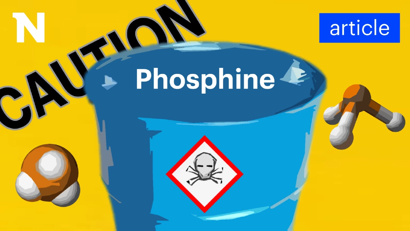 ชวนทำความรู้จัก "ก๊าซฟอสฟีน" อาจทำให้เสียชีวิตได้ภายใน 3 นาที