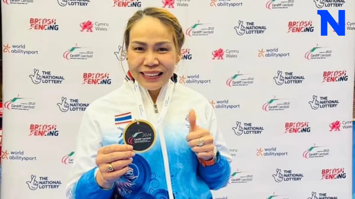 "สายสุนีย์" ซิวแชมป์โลกที่ 2 ศึกวีลแชร์ฟันดาบเวิลด์คัพ