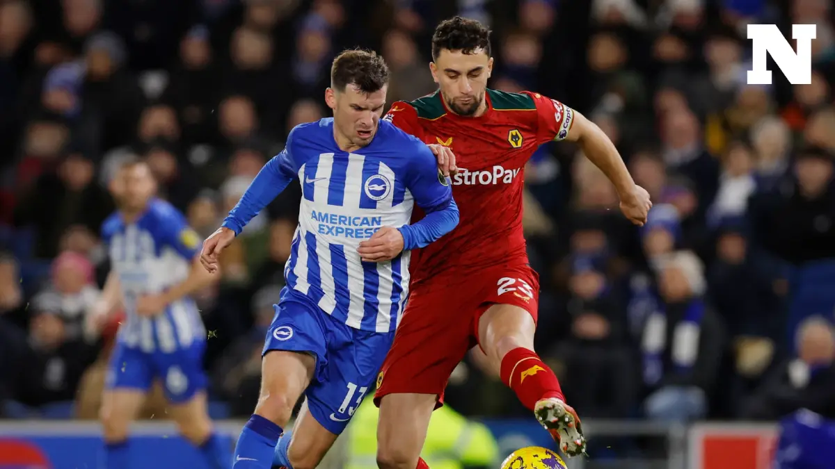 สรุปผล-ไฮไลท์-ตารางคะแนนพรีเมียร์ลีก หลัง "ไบรท์ตัน" เจ๊า "วูล์ฟส์"