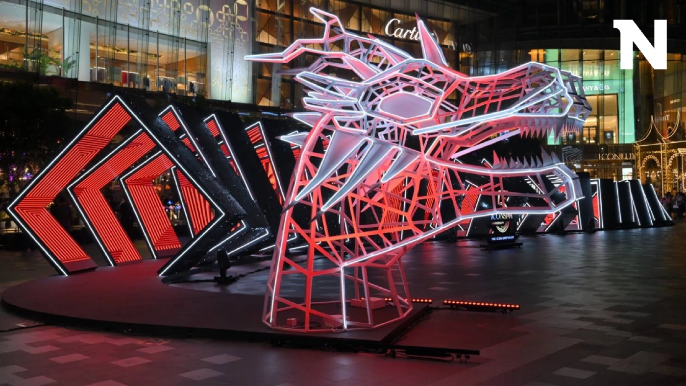 ถ่ายรูปกันให้ฉ่ำ ชมดิจิทัลอินเทอร์แอคทีฟครั้งแรกในโลก The Magic Dragon 2024