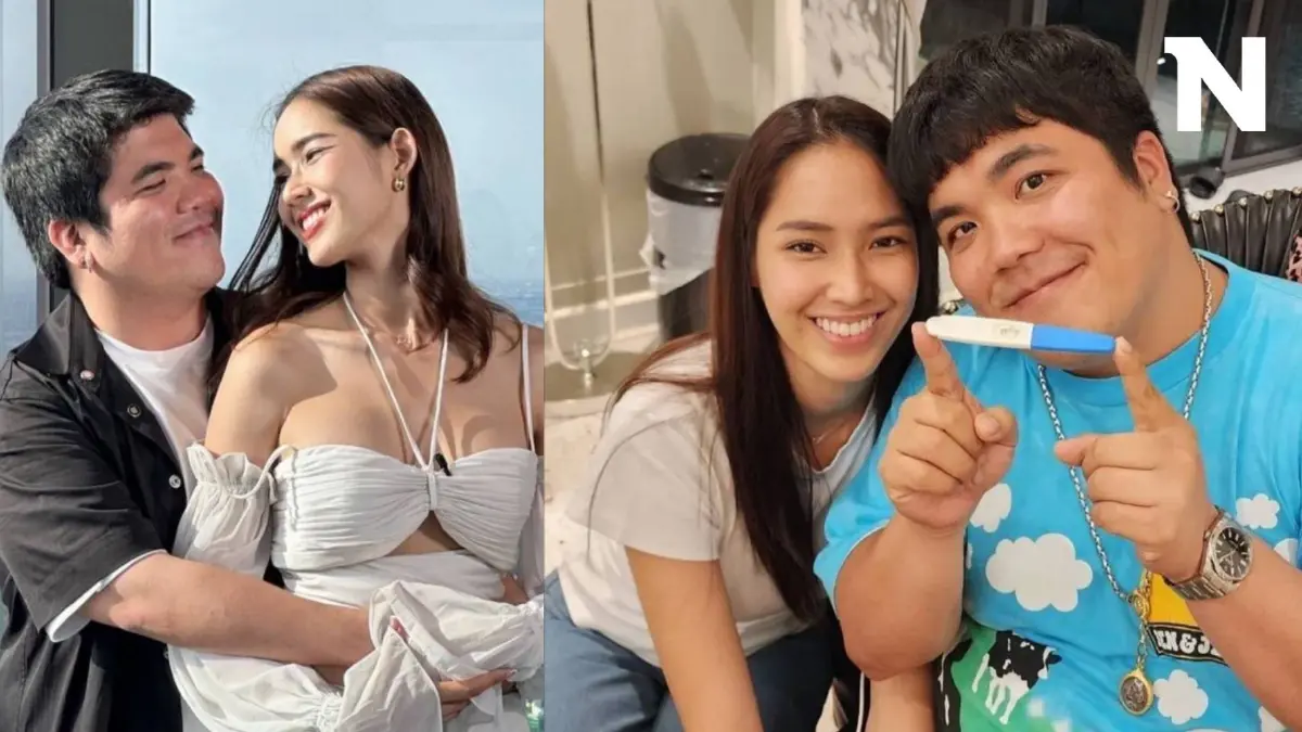ข่าวดีรับปีมังกร 2567 "แจ็ค แฟนฉัน" ประกาศข่าวดี "ใบหม่อน" ท้องแล้วจ้า ข่าวดีรับปีมังกร 2567 "แจ็ค แฟนฉัน" ประกาศข่าวดี "ใบหม่อน" ท้องแล้วจ้า