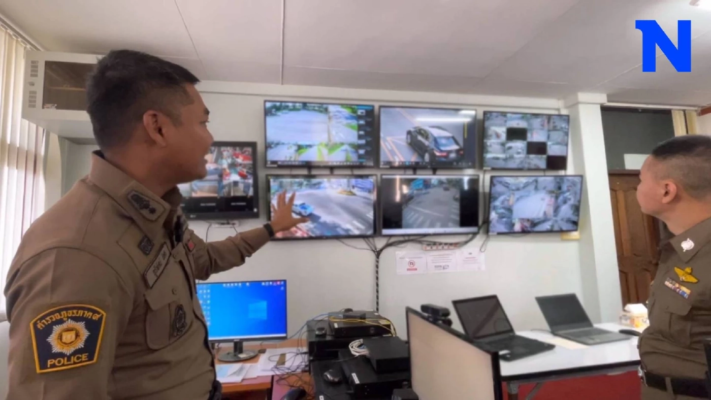 โปลิศตรัง นำร่องตั้งศูนย์ RTCC ติดกล้องทั่วเมือง ผ่าน 3 เดือน จับคดีอาชญากรรมได้ผล