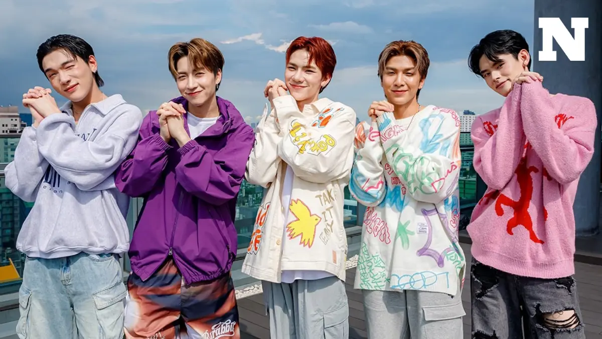 5 หนุ่มบอยกรุ๊ปวง PERSES ฉลองวาเลนไทน์ ให้สีกุหลาบแทนมุมมองของความรัก
