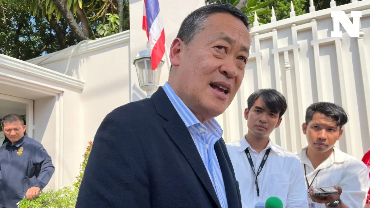 "เศรษฐา" ร่วมทานข้าวกับ "ทักษิณ" ยัน ไม่ได้คุยเรื่องการเมือง