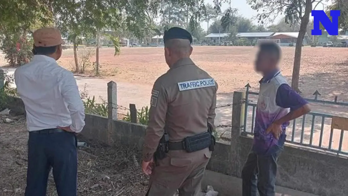 ด่วน! คนร้ายถือปืน บุกโรงเรียน ใน จ.มหาสารคม  ตำรวจปิดล้อมพื้นที่เจรจา
