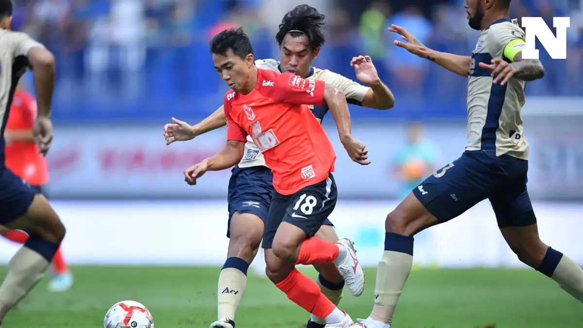 แบงค็อก บุกเเบ่งเเต้ม บีจี สุดมัน 2-2 ศึกไทยลีก