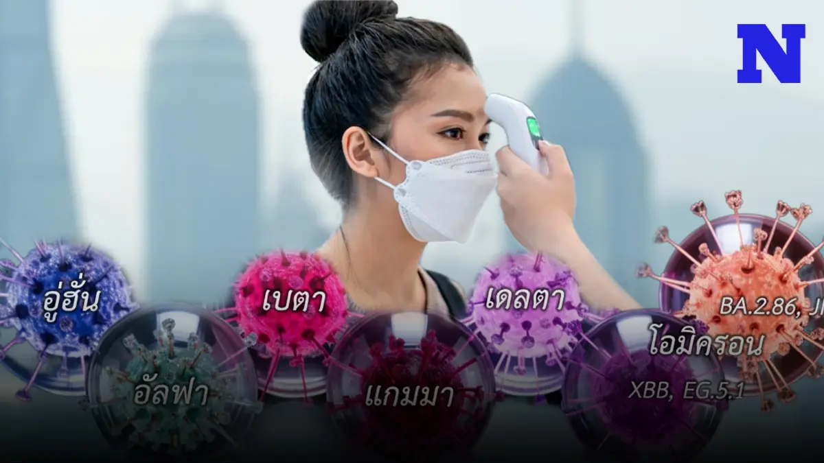 เทียบอาการลองโควิดจาก 'อู่ฮั่น' ถึง 'โอมิครอน JN.1' พบกระทบสมอง ทางเดินหายใจ