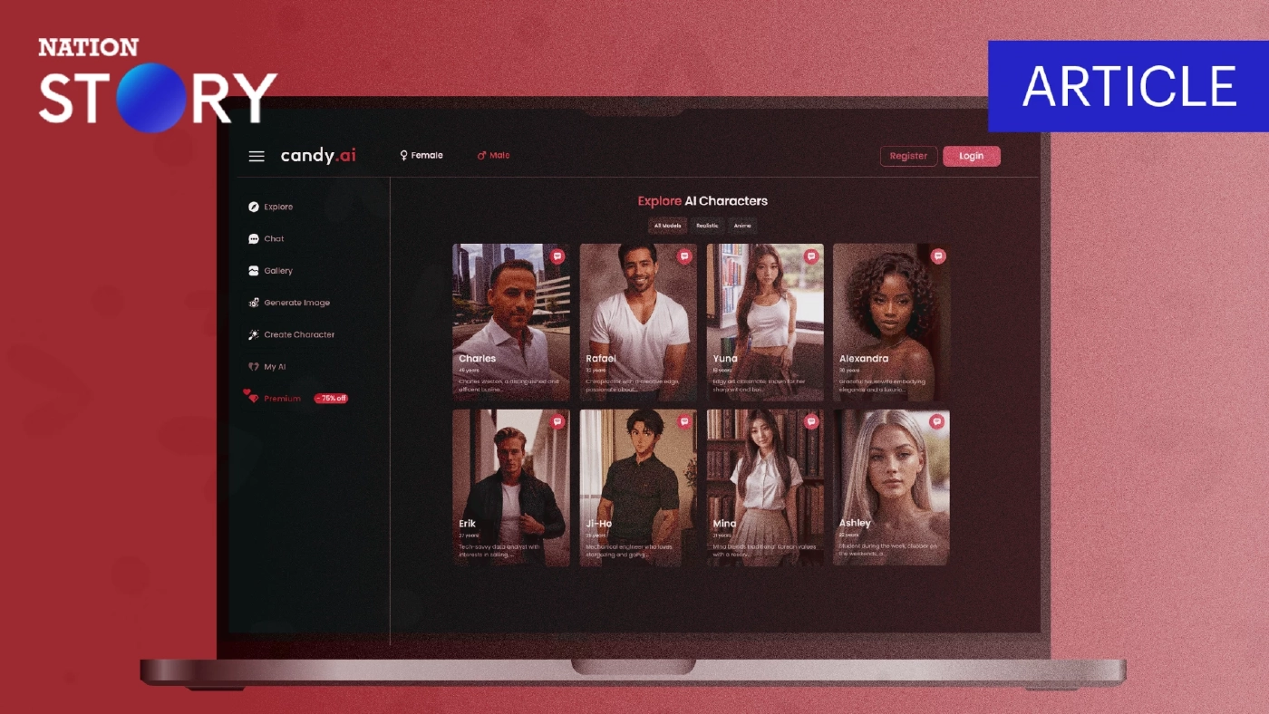 มีแฟนเป็น AI กับ ‘Candy.ai’ เว็บไซต์สร้างคนคุยแบบตรงสเปก แต่ไม่ใช่คนจริงๆ