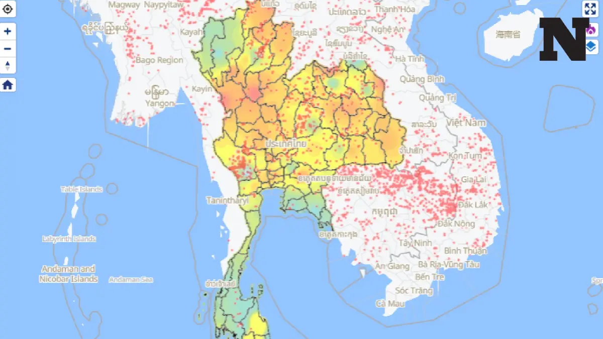 เปิดหนึ่งสาเหตุ ทำฝุ่นพิษ PM2.5 กทม.พุ่งสูงขึ้น ที่แท้มาจากเพื่อนบ้าน