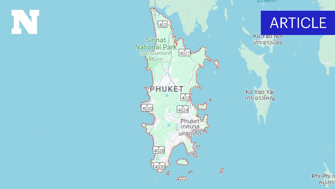 อัปเดตพิกัดชายหาดภูเก็ตที่มีข้อพิพาท แต่ละแห่งปัญหาแบบไหน คืบหน้าอย่างไร