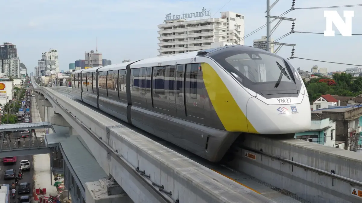 เปิดข้อมูล "รถไฟฟ้าสายสีเหลือง" ปรับแผนการเดินรถใหม่ เงื่อนไขอย่างไรบ้าง