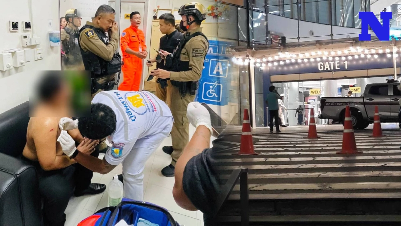 เกิดเหตุยิงกันหน้าห้างดังโคราช บาดเจ็บ 1 ราย ตำรวจคุมสถานการณ์ได้แล้ว