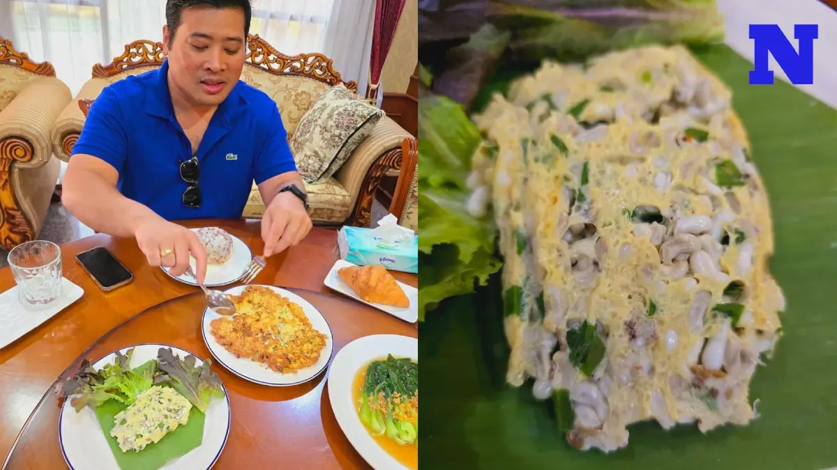 "ท่านอ้น" โพสต์เมนูมื้อเช้าได้ชิมไข่มดแดงครั้งแรกในวัย 42 ปี