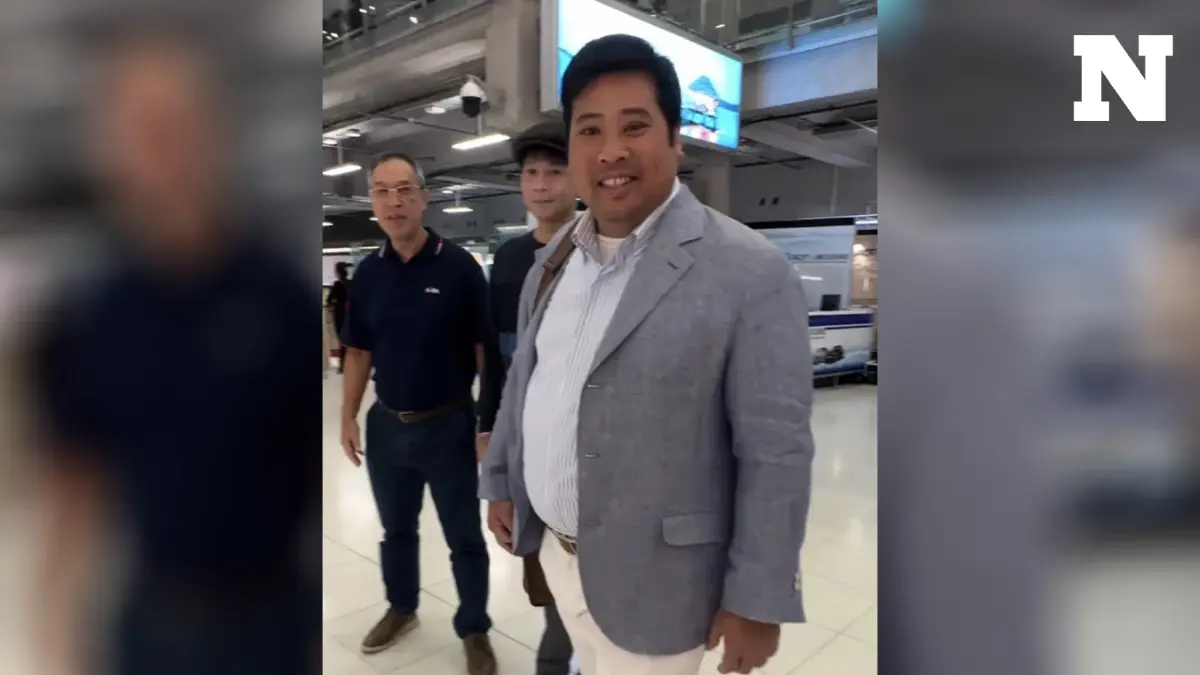 "ท่านอ้น" เดินทางมาประเทศไทยเป็นครั้งที่ 3 โพสต์กลับมาถึงบ้านแล้วตามสัญญา
