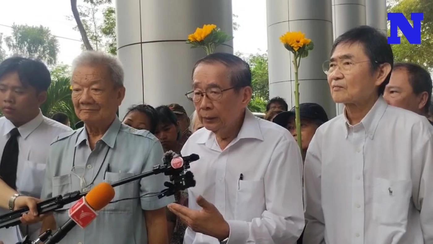 "หมอเหวง" ยื่นคำแถลงขอให้ศาลไม่รับฝากขัง "ตะวัน-แฟรงค์" คดี ม.116 