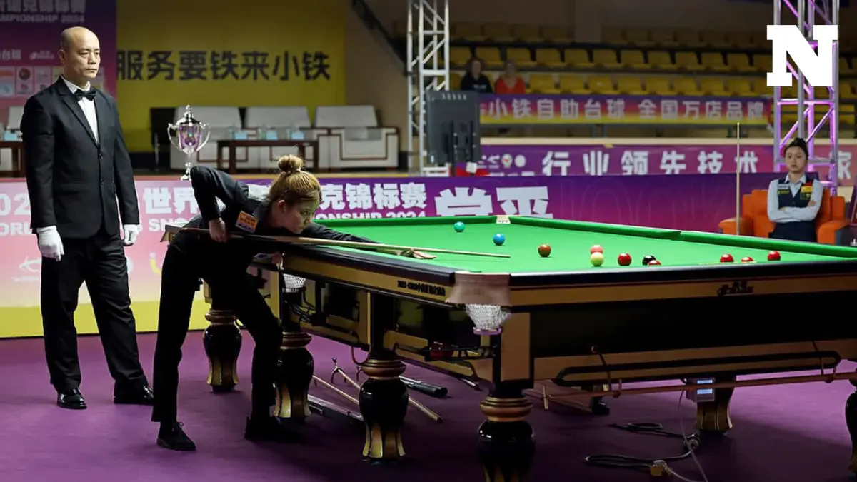 "มิ้งค์ สระบุรี" พ่ายจีน 5-6 เฟรม ชวดแชมป์โลกสนุกเกอร์หญิงสมัย 2