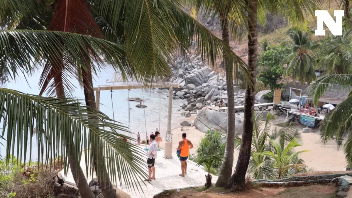 โซเชียลชี้เบาะแส "หาดนุ้ย" จ.ภูเก็ต ผู้มีอิทธิพลอ้างเป็นทหารเรือ เก็บเงินก่อนลงหาด