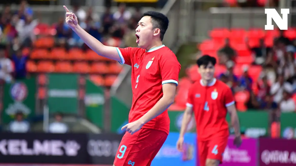 ฟุตซอลไทย ถล่ม เมียนมา 5-0 การันตีลิ่ว 8 ทีมเอเชียนคัพ ฟุตซอลไทย ถล่ม เมียนมา 5-0 การันตีลิ่ว 8 ทีมเอเชียนคัพ