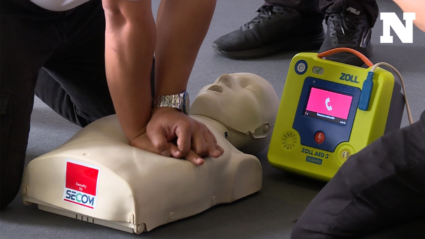 บีทีเอส เปิดอบรม CPR & AED ช่วยกู้ชีพผู้โดยสาร