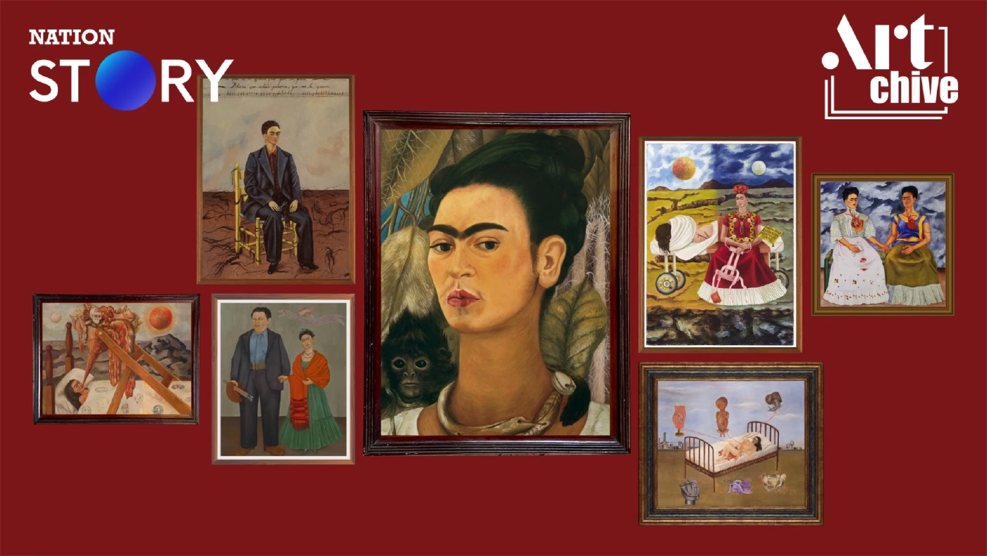 ผู้หญิงนั้นทั้งร้าวรานและงดงาม ในภาพวาดของ ฟรีดา คาห์โล