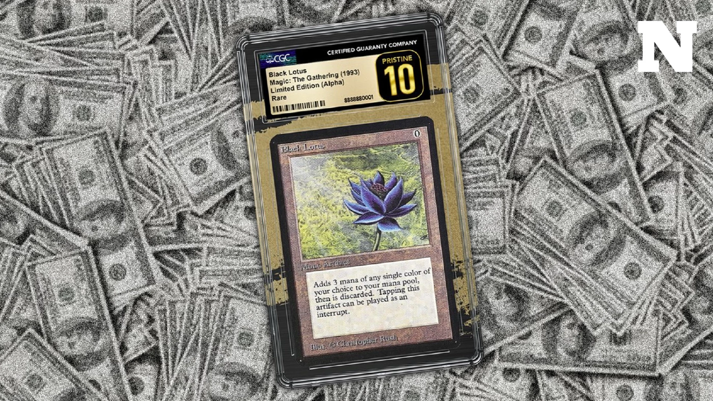 การ์ด “Black Lotus” จากเกม Magic: The Gathering มีราคาสูงถึง 110 ล้านบาทแล้ว
