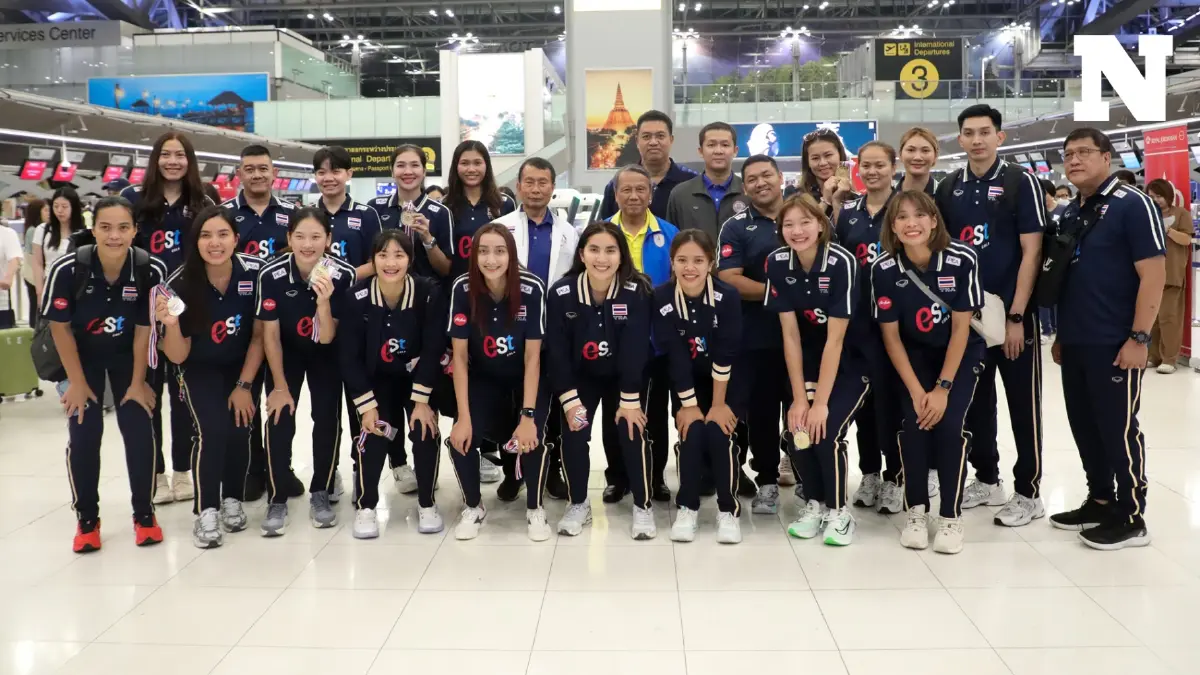 ลูกยางสาวไทยยกทัพสู่บราซิล ลุยศึกเนชั่นส์ลีกสนามแรก