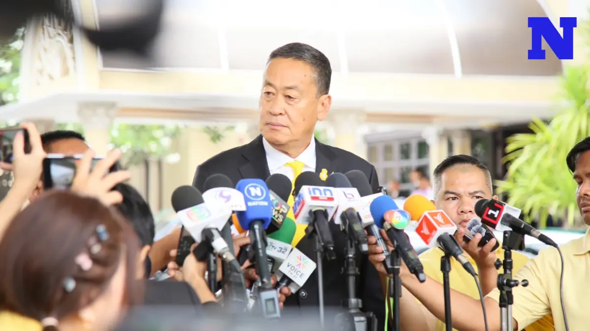 "เศรษฐา" รับยังไม่เห็นใบลาออก "กฤษฎา" ชี้หากถึง สลค. ก็ถือว่ามีผล "เศรษฐา" รับยังไม่เห็นใบลาออก "กฤษฎา" ชี้หากถึง สลค. ก็ถือว่ามีผล