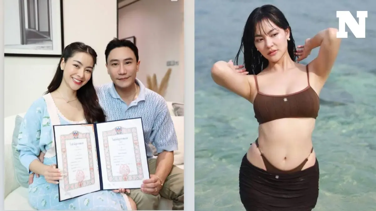 ทะเบียนสมรสในมือลั่น "พราวฟ้า การัญชิดา" ประกาศชัด "เสี่ยโบ๊ท" แต่งงานแล้ว ทะเบียนสมรสในมือลั่น "พราวฟ้า การัญชิดา" ประกาศชัด "เสี่ยโบ๊ท" แต่งงานแล้ว