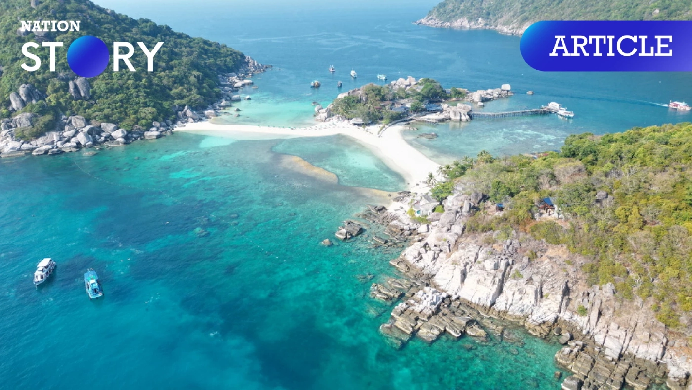 พาชมคลิปมุมสูง ยลความงาม "เกาะนางยวน" เกาะสวยติดอันดับ 1 ใน 10 ของโลก