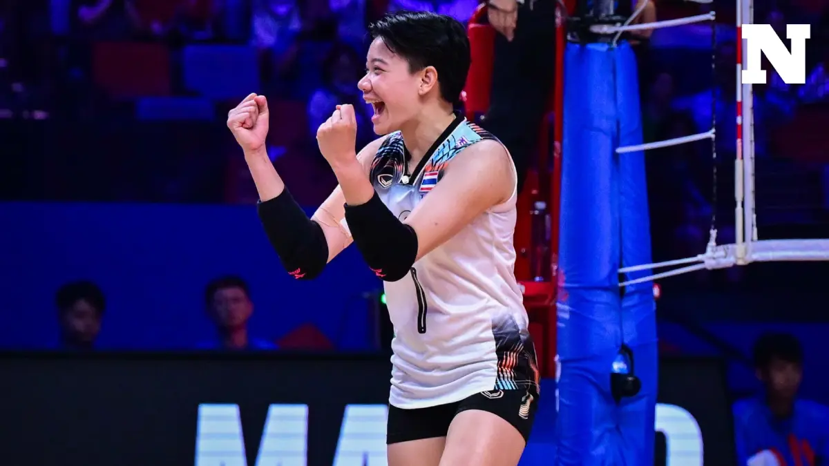 "วอลเลย์บอลหญิงไทย" เฉือน ฝรั่งเศส 3-2 เซต คว้าชัยนัด 2 ศึก VNL2024