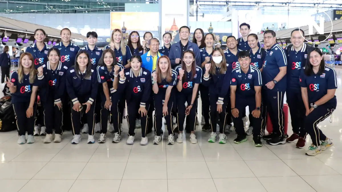 "วอลเลย์บอลหญิงไทย" บินสู่ฮ่องกง ลุยศึกเนชั่นส์ ลีก 2024 สัปดาห์ที่ 3 "วอลเลย์บอลหญิงไทย" บินสู่ฮ่องกง ลุยศึกเนชั่นส์ ลีก 2024 สัปดาห์ที่ 3