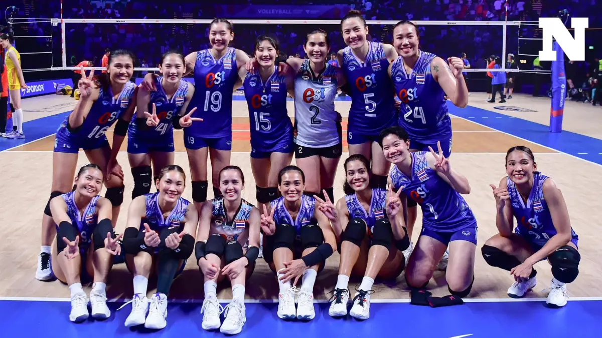 เช็กสถิติ "วอลเลย์บอลหญิงไทย" พบ "บราซิล" ศึก VNL2024