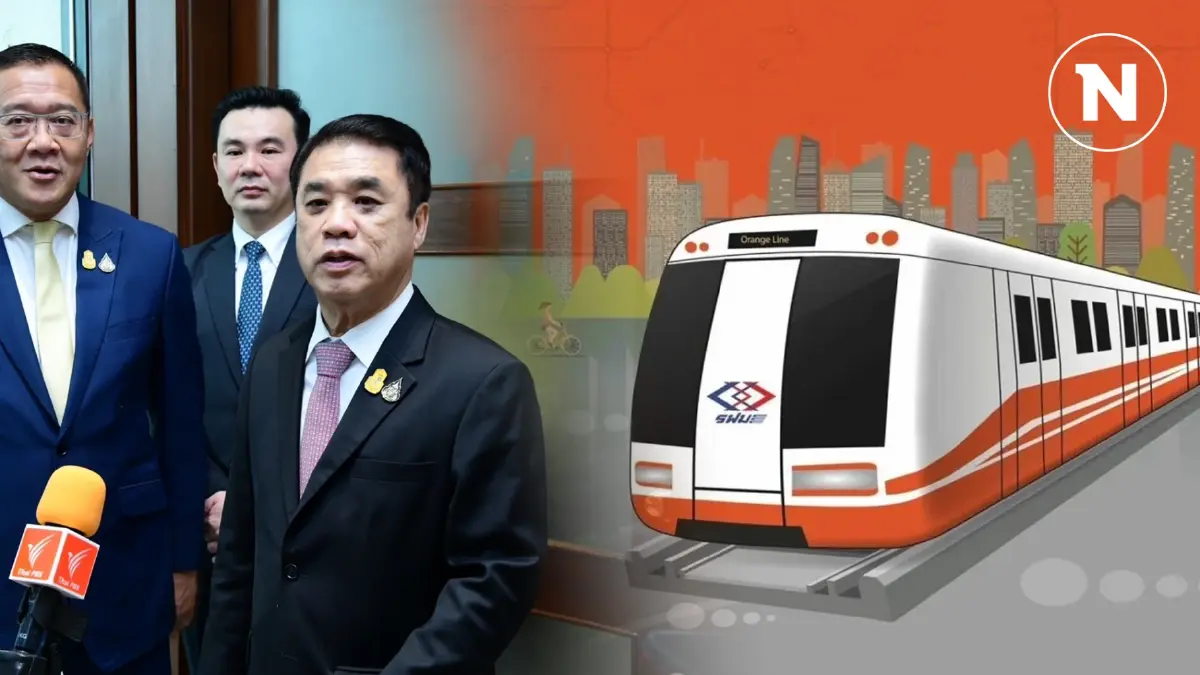 เดินหน้ารถไฟฟ้าสายสีส้ม หลังศาลปกครองสูงสุดยกฟ้อง คาดเปิดบริการได้ในปี 71