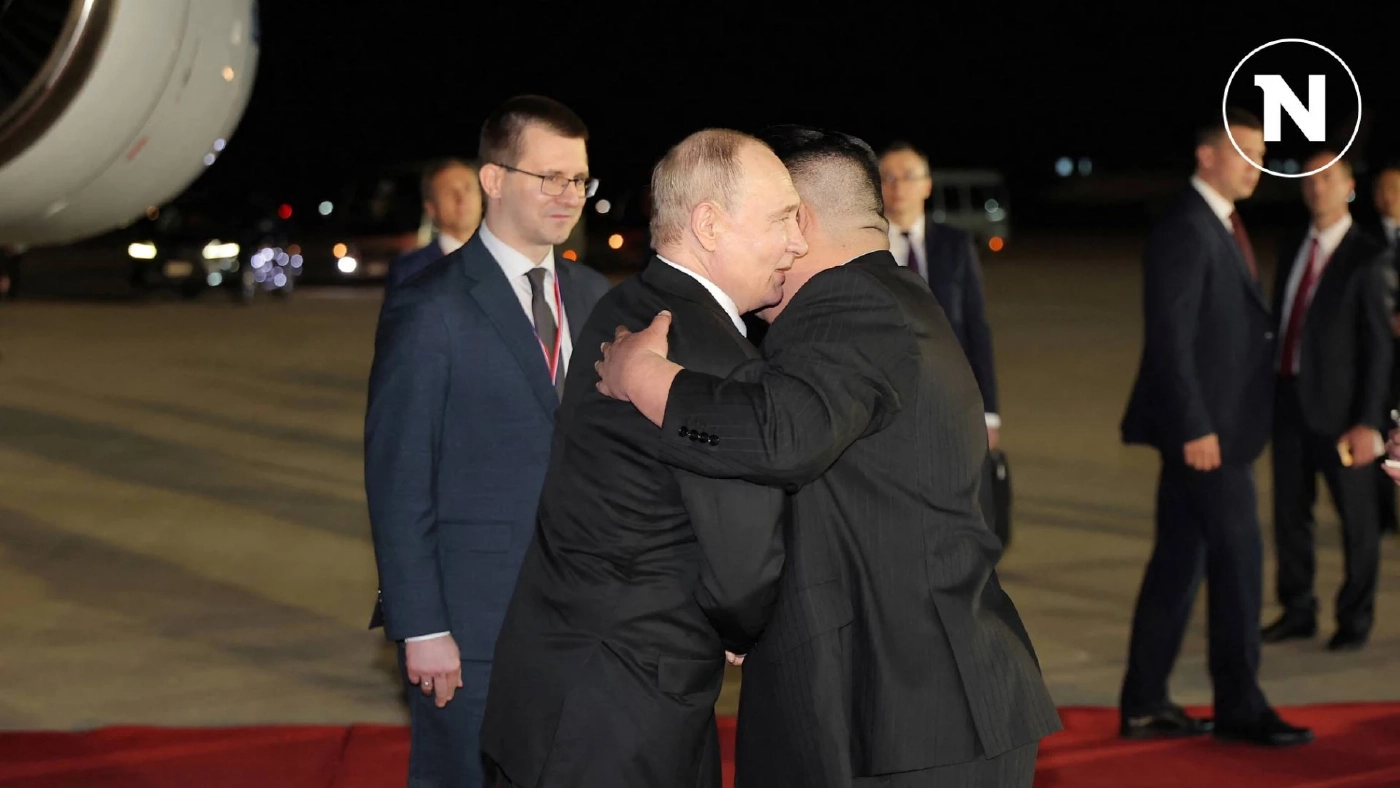 เกาหลีเหนือต้อนรับ “ปูติน” เยือนอบอุ่น เชิดชูความสัมพันธ์ยืนยง