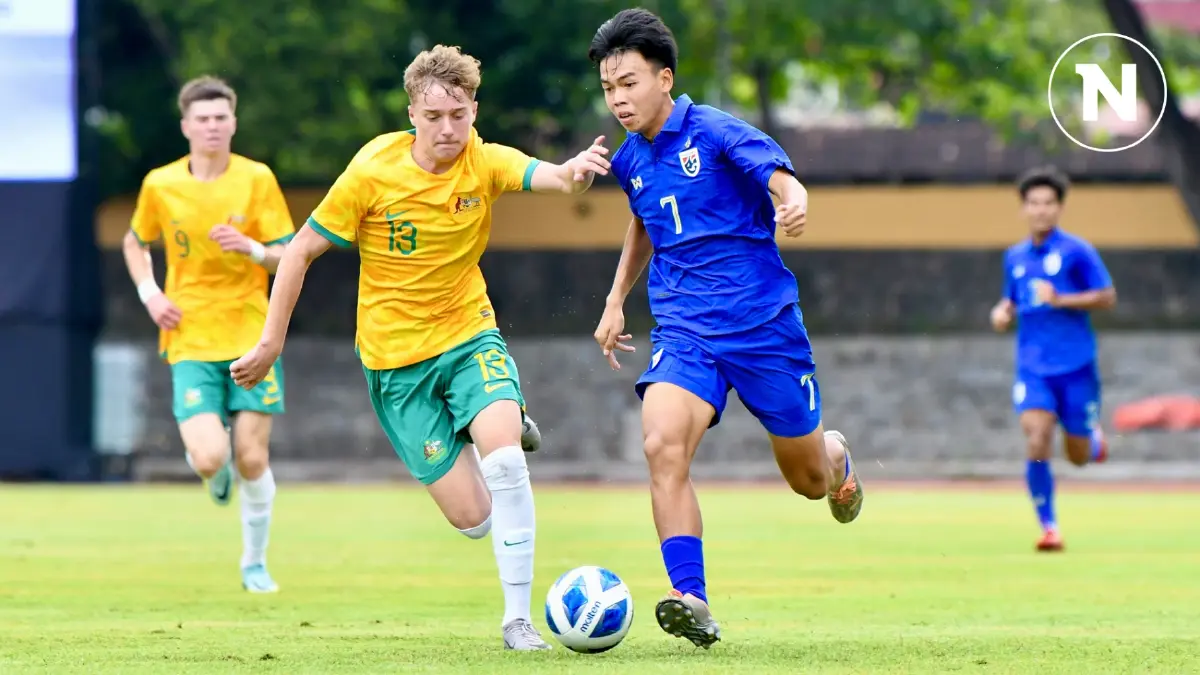 "ทีมชาติไทย U17" ประเดิมเจ๊า ออสเตรเลีย 0-0 ศึกชิงแชมป์อาเซียน